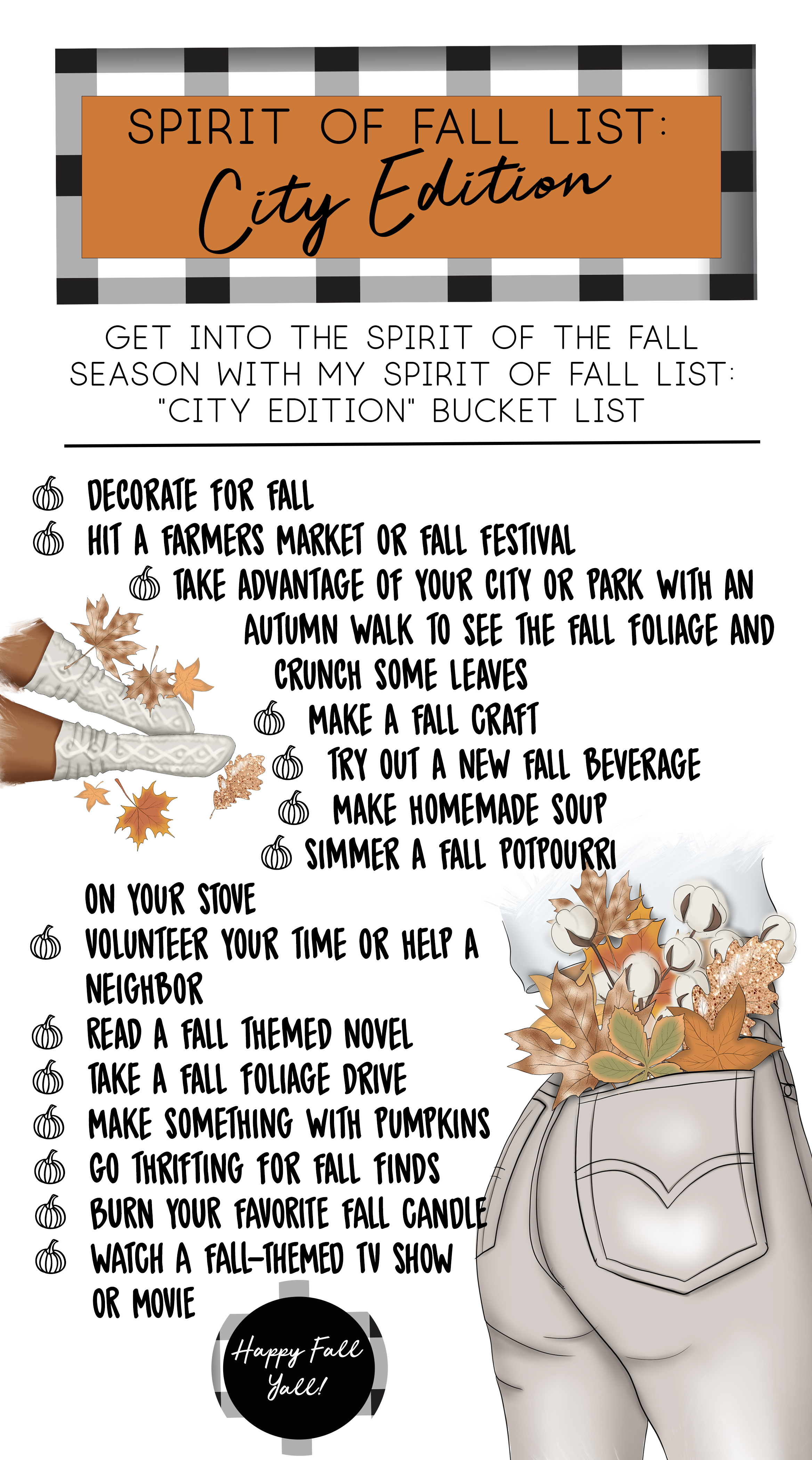Spirit of Fall List City Edition