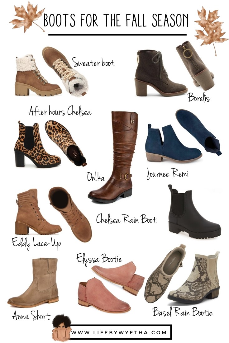 Boots for Fall Season