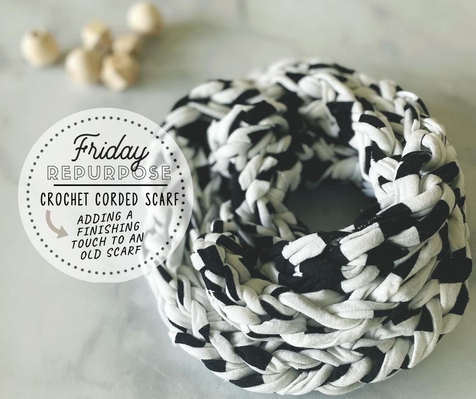 Friday: Completing A Cord Scarf