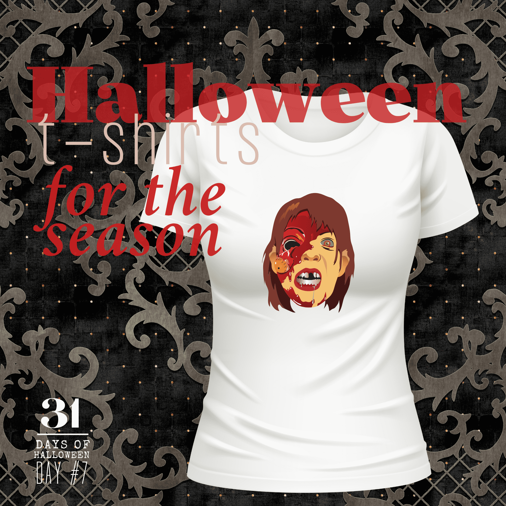 31 Days of Halloween: Day #7 …My Favorite Halloween (themed) T-Shirts for the Season