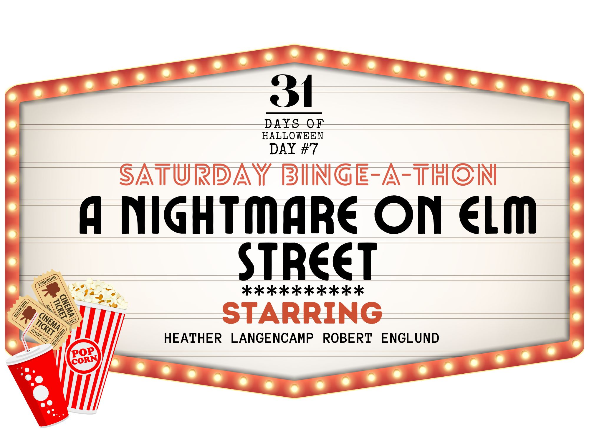 31 Days of Halloween: Day #7 Bing-A-thon, A Nightmare on Elm Street