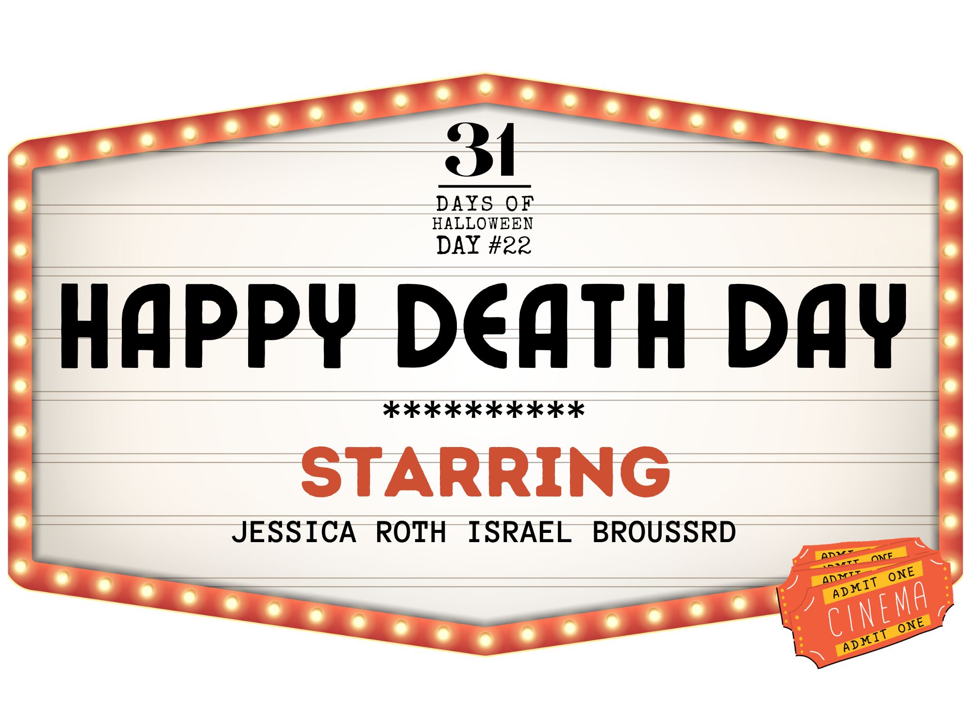 31 Days of Halloween: Day #22, Happy Death Day