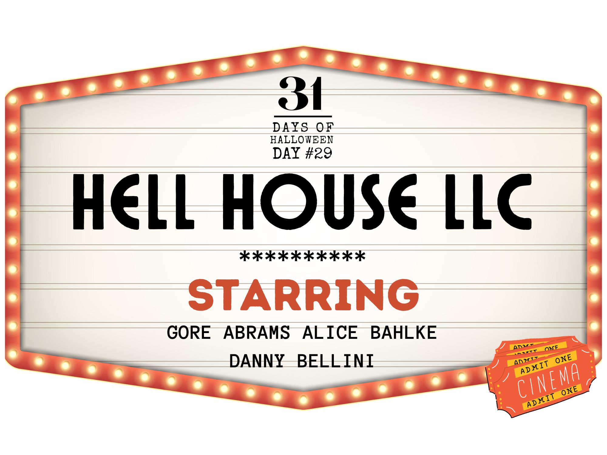 31 Days of Halloween: Day #29, Hell House LLC