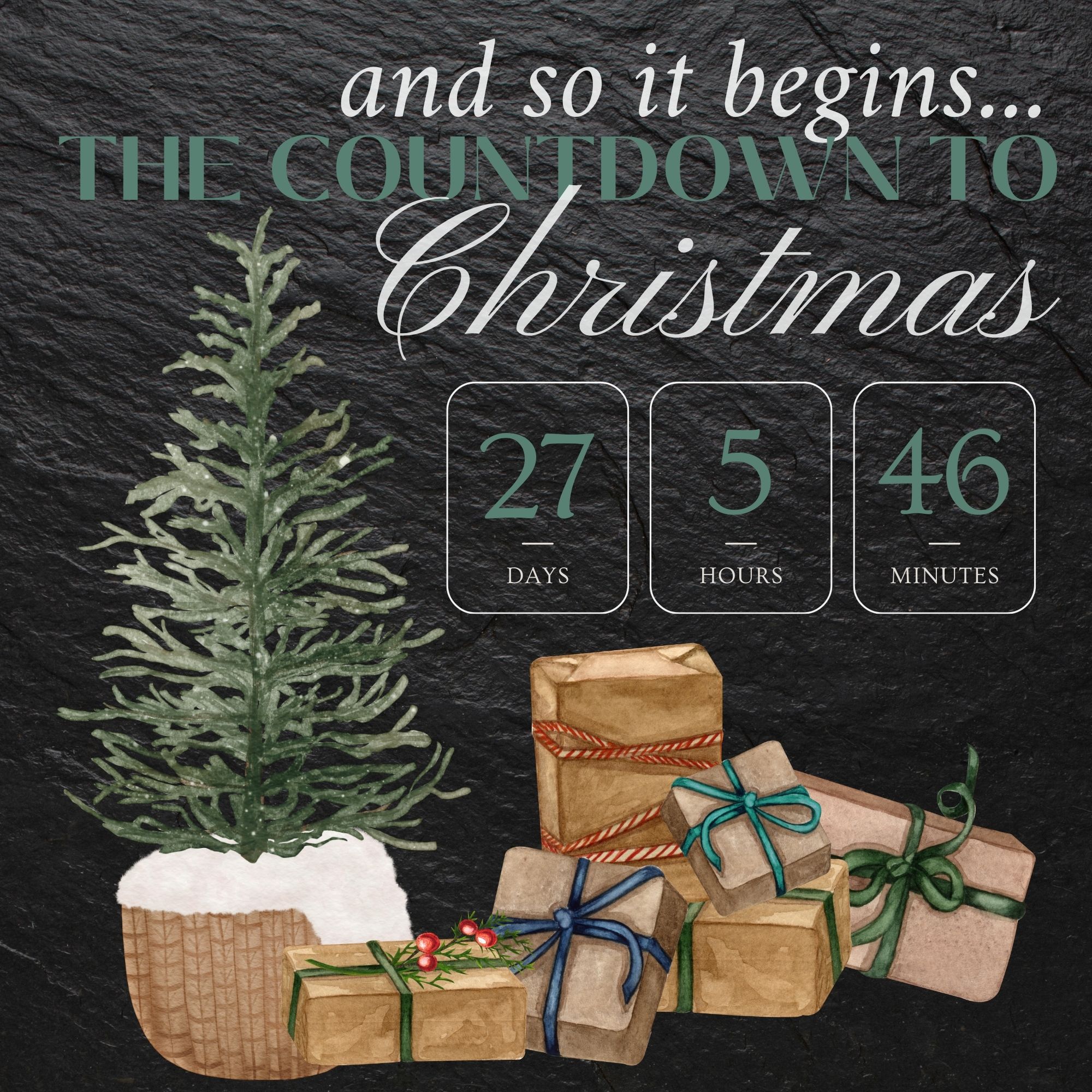 And So It Begins …The Countdown To Christmas
