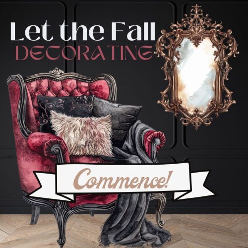 And Let the Fall Decorating Commence!