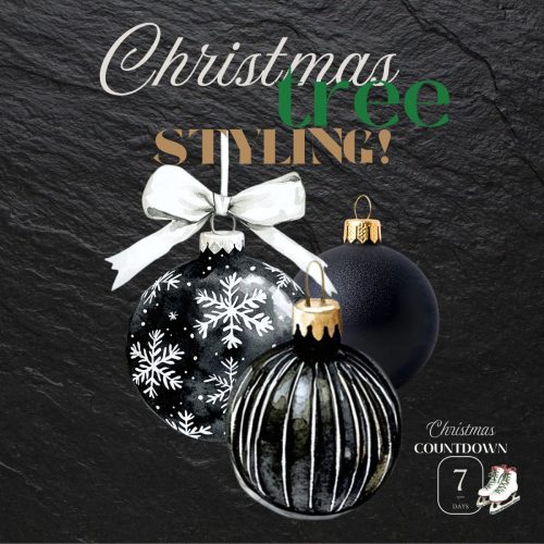 ❆.⛸️12 Days of Christmas (Day 6-7)…Christmas Tree Styling
