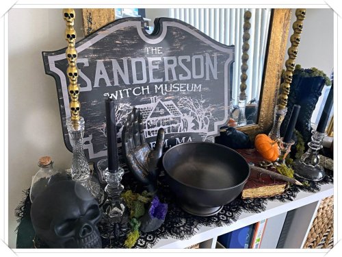 Witchy Entryway Alter