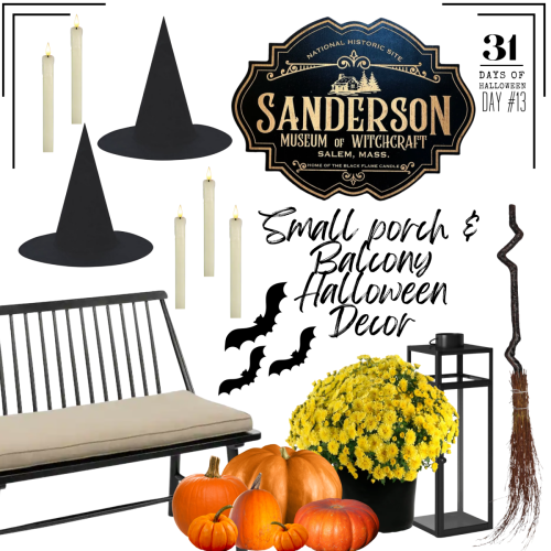 Halloween Porch/Balcony Decor