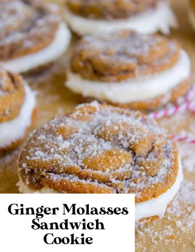 Ginger Molasses Sandwich Cookie