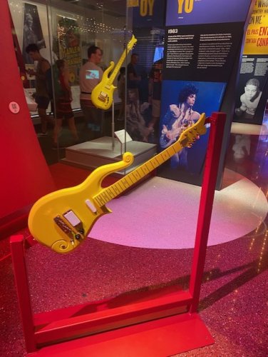Smithsonian NAHM: Prince's Iconic Yellow Cloud Electric Guitar